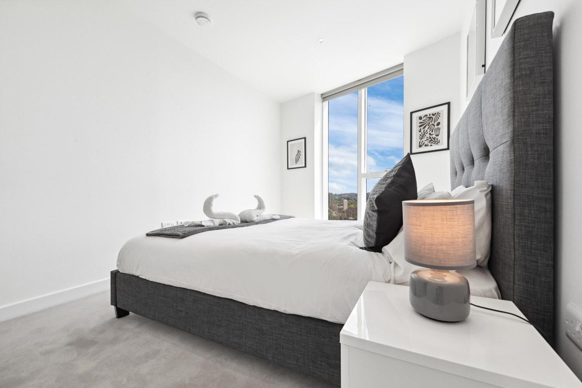 Sky Scraper Luxury 1br Roof Terrace And Gym Bed & Breakfast London