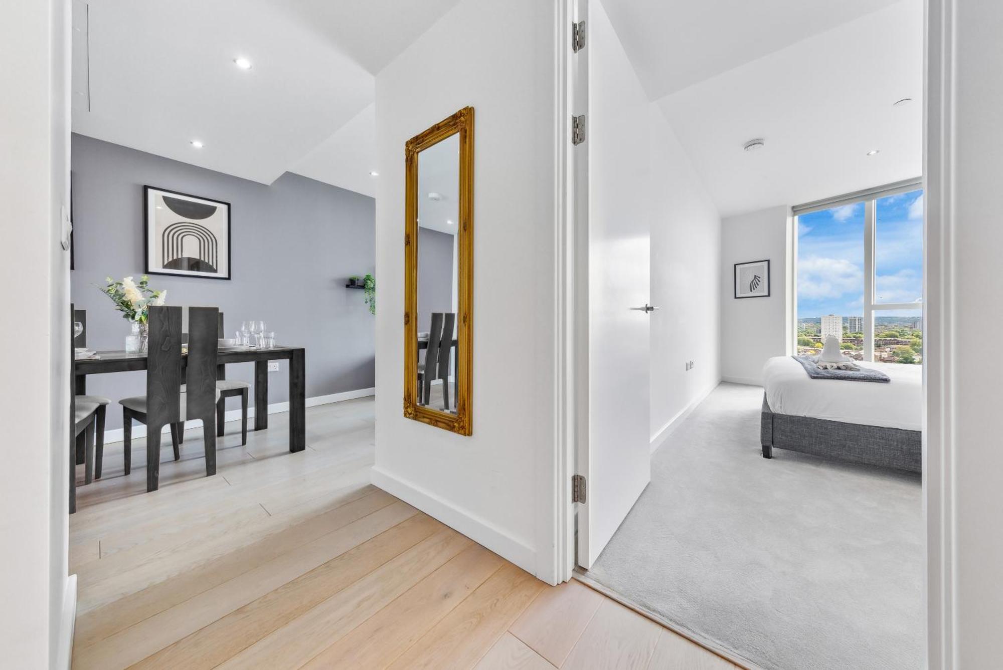 Bed & Breakfast Sky Scraper Luxury 1br Roof Terrace And Gym *