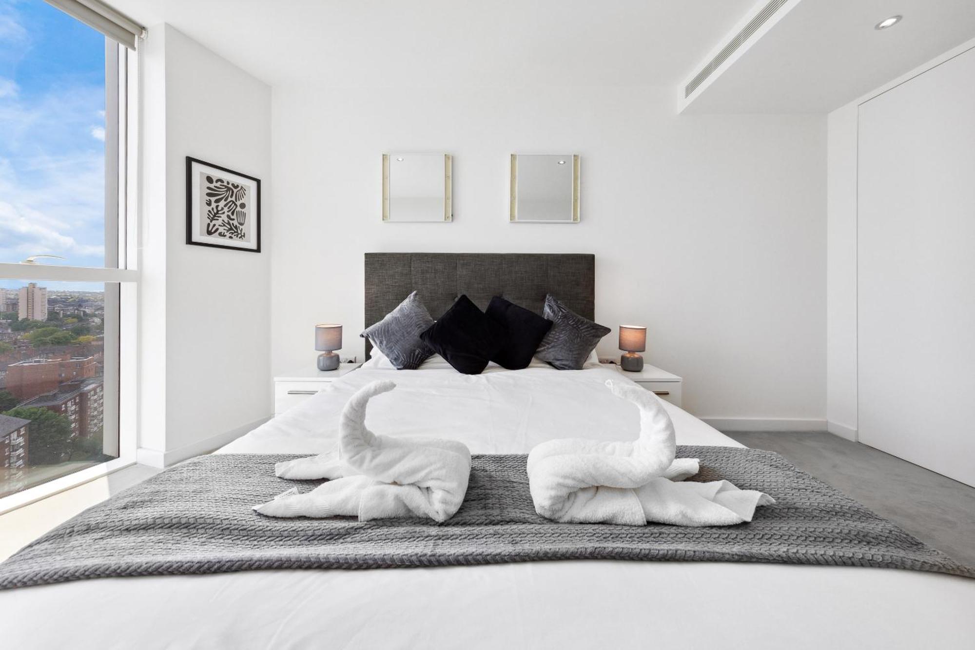 Bed & Breakfast Sky Scraper Luxury 1br Roof Terrace And Gym London