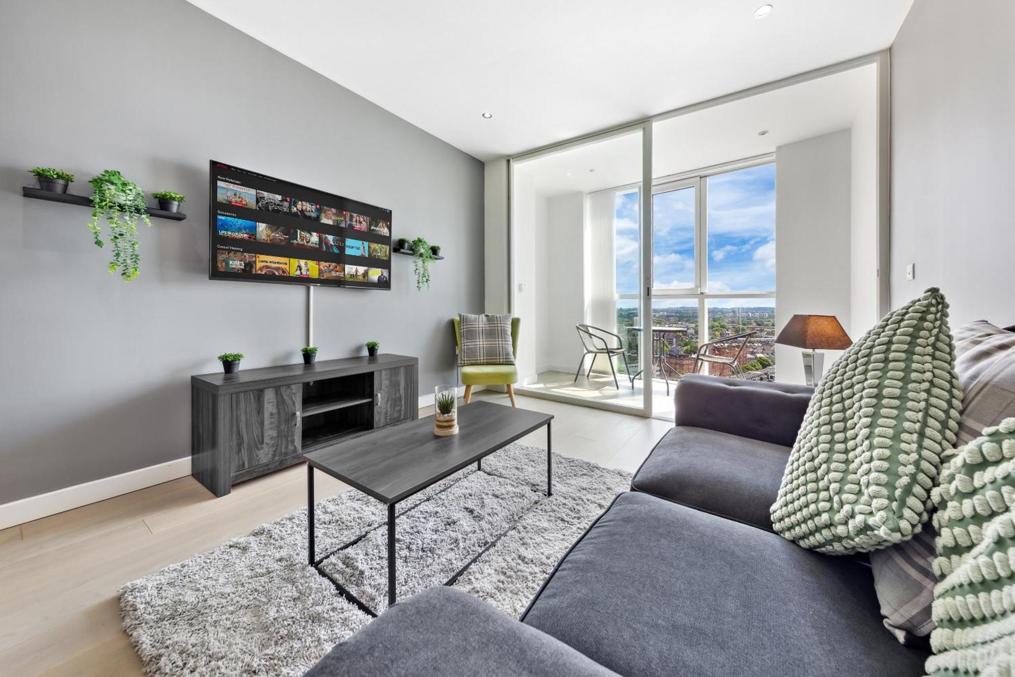 Bed & Breakfast Sky Scraper Luxury 1br Roof Terrace And Gym